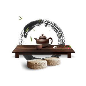 中国风茶文化元素